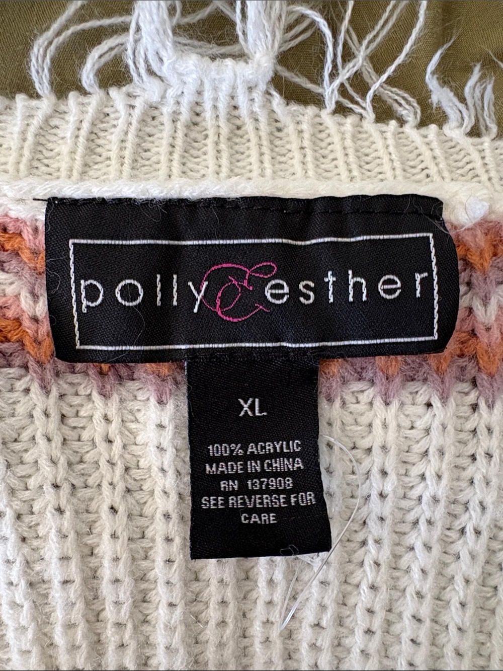 Polly & Esther Soft Lightweight Sweater - Picture 3 of 3